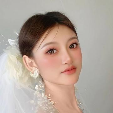 法式浪漫新娘妆
